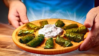 Top 3 dishes of Georgia /Dolma / Tongue / Ribs 