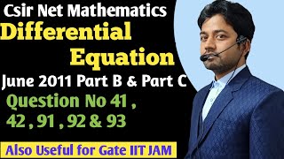#81 | Csir Net Mathematics | Differential Equations June 2011 | IIT JAM | Gate | MSc | By Pk Sharma