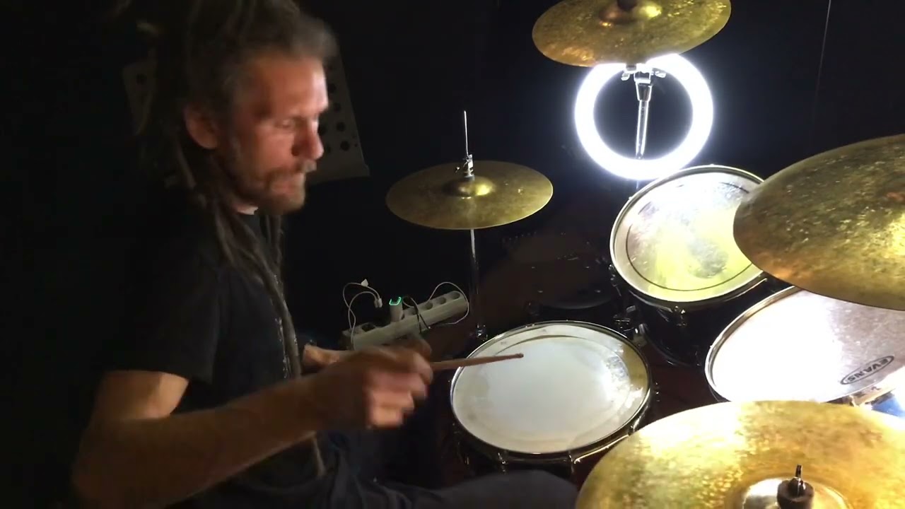 Freestyle drums with Space Discovery Cymbals.
