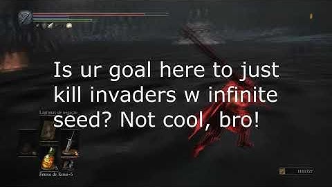 Dark Souls 3 Hacker hacked himself