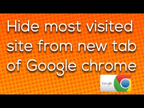 How to hide mostly visited sites from Chrome new tab and protect your privacy