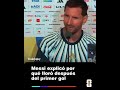 “PASÉ UNOS DÍAS DIFÍCILES, COMPLICADOS”