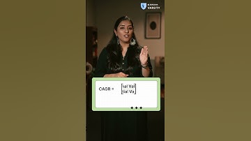 Why do we need to look at CAGR Returns? #varsity #zerodha #shorts #cagr #return