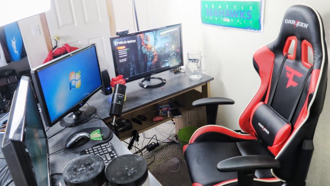 FaZe Dirty Gaming Setup 2016 - YouTube