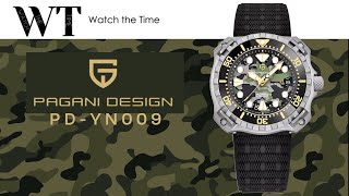 Pagani Design (PDYN009) | Titanium & Camouflage  A watch made for Bear Grylls?? | AliExpress