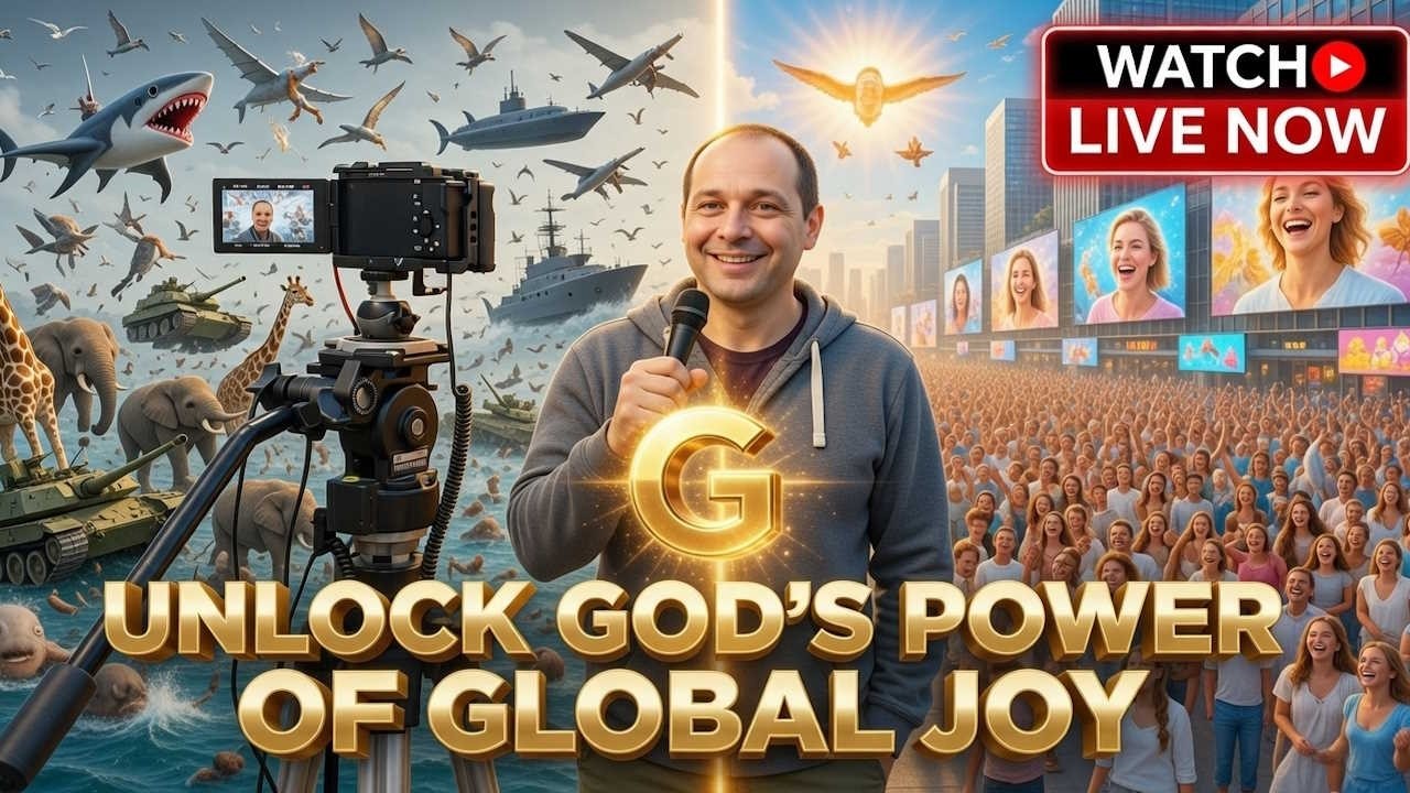 UNLOCK GOD'S POWER OF GLOBAL JOY 🔴 LIVE NOW PROPHETIC HEAVENLY BLISS W NICOLAE CIRPALA 🔥4/03/2026🌍