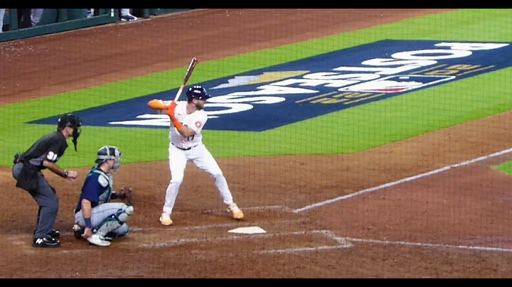 David Hensley...1st post-season at bat (hit-by-pit...