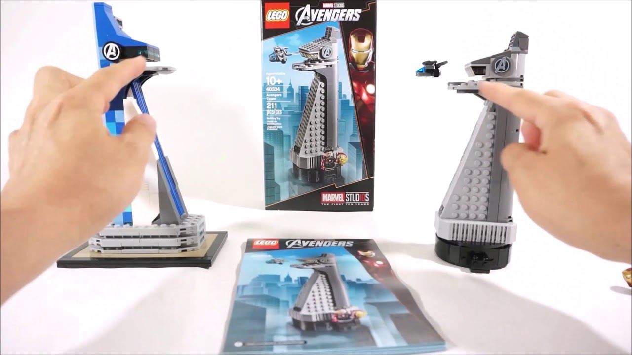 LEGO Mini Avengers Tower review and 