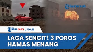 Tiga Poros Pendudukan Israel Digempur Pasukan Hamas, Puluhan Tak IDF Dihancurkan Tentara Dihabisi