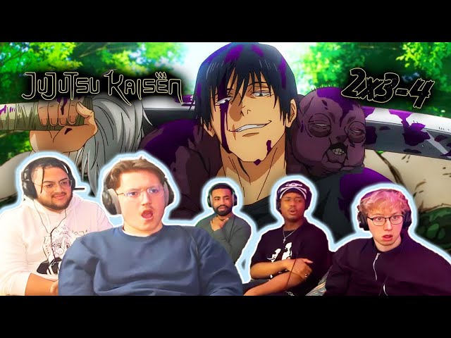 TOJI is a BEAST!! First Time Reacting to Jujutsu Kaisen 2x3-4 | Tejidotcom class=