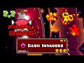 Dash full but it syncs with space invaders dash invaders  geometry dash 22