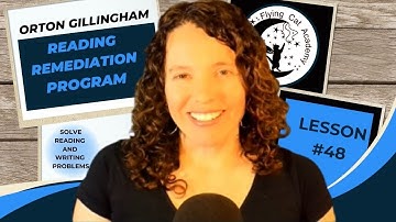 Lesson 48- Reading Remediation Lesson Using the Orton Gillingham Method from Flying Cat Academy