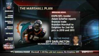 Brandon Marshall traded to Miami Dolphins -- SportsCenter