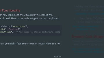 How to Change Background Color of a Button After Click in JavaScript