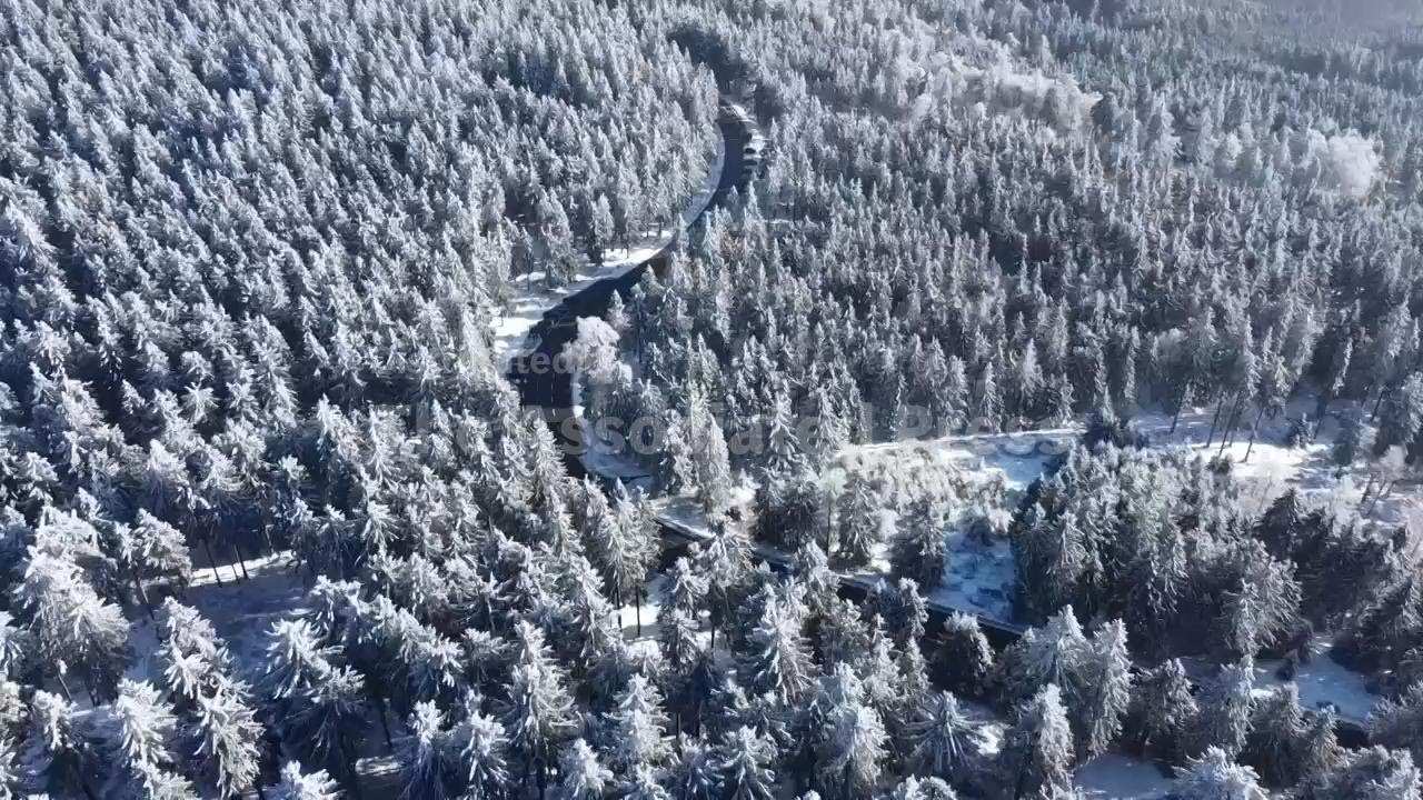 Winter arrives in German state of Hesse with temperatures below zero