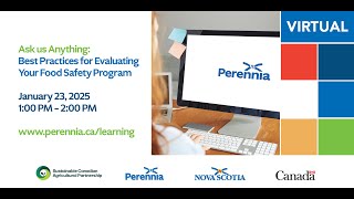 Ask Us Anything: Best Practices for Evaluating your Food Safety Program