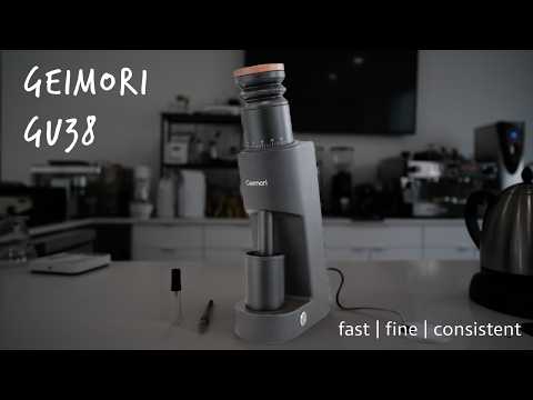 Quick Review of my NEW FAVOURITE GRINDER - Geimori GU38
