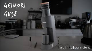 Quick Review of my NEW FAVOURITE GRINDER - Geimori GU38