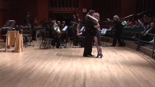 Grant & K'ai Roberts Fu  Argentine Tango to 'Oblivion' by Piazzolla, Meadows Wind Ensemble of SMU
