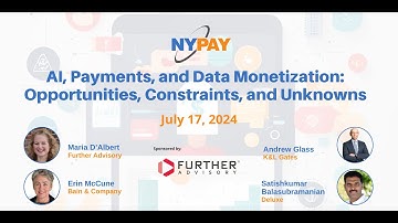 AI, Payments, and Data Monetization: Opportunities, Constraints, and Unknowns