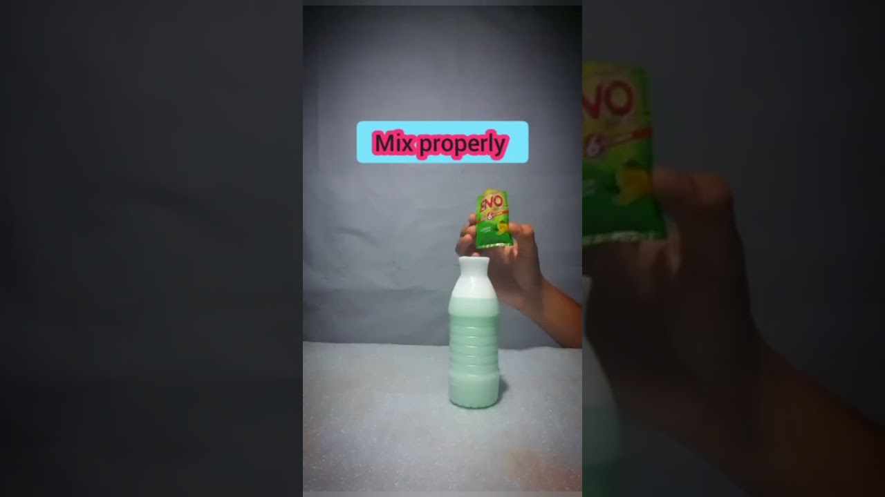 Eno vs Colgate experiment |