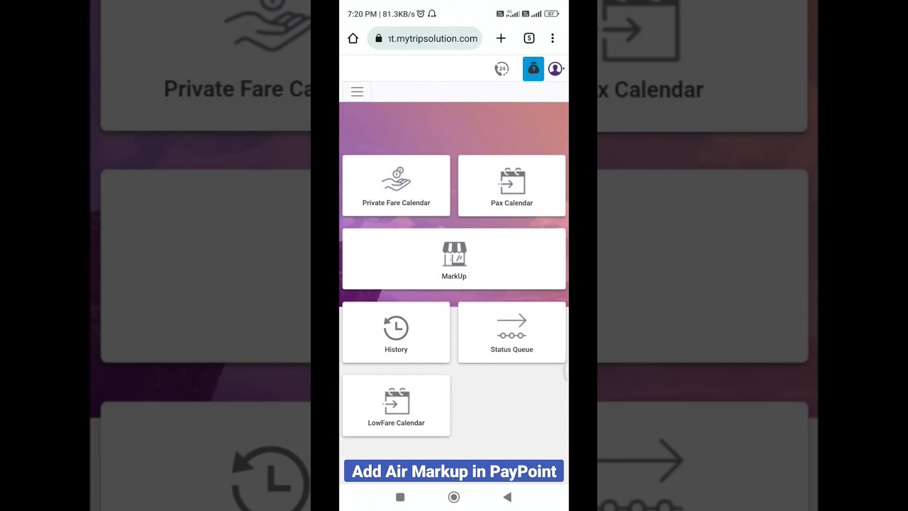 Add Air Markup in PayPoint | air booking markup | flight booking markup