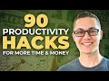 90 Productivity Tips in Under 10 Minutes | Dan Henry