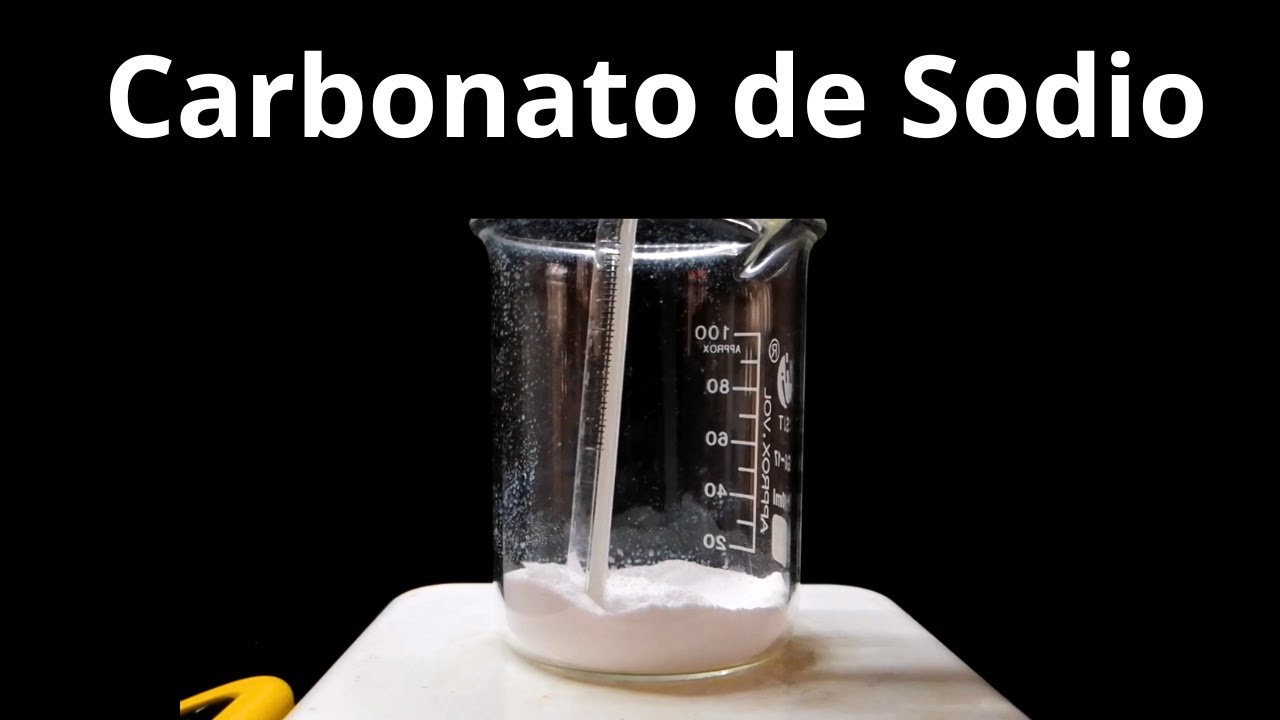 Como Hacer Carbonato de Sodio 