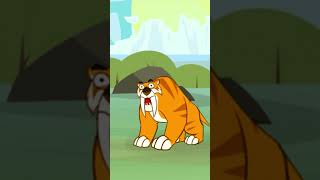 Meet Smilodon Dinosaur #dinosaurs #dinosaurcartoon #shorts