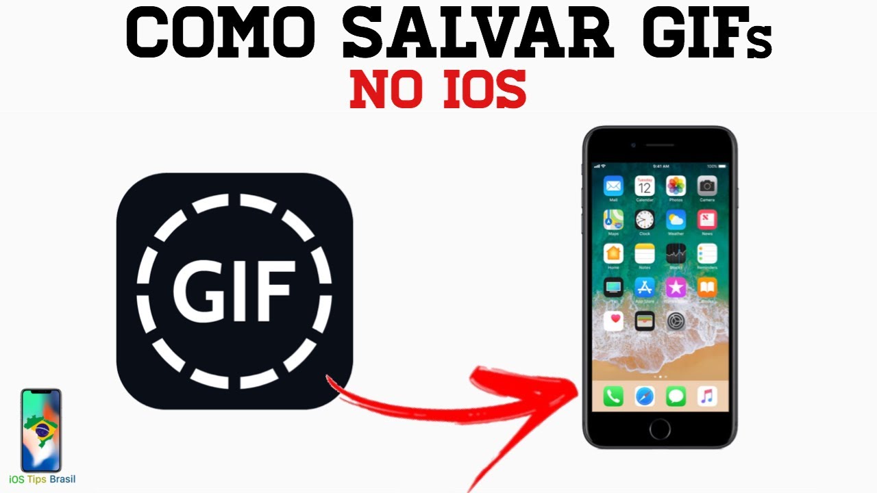 COMO SALVAR GIFs NO IPHONE 