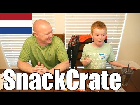 Snack Crate - Netherlands - Americans Try Dutch Snacks #SnackCrate