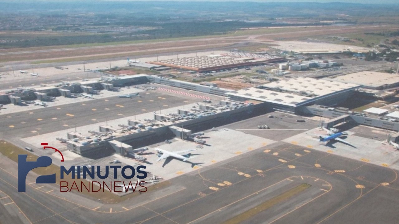 Falha de energia atrasa voos em Campinas - BandNews em Dois Minutos - (22/09/2026) - Tarde