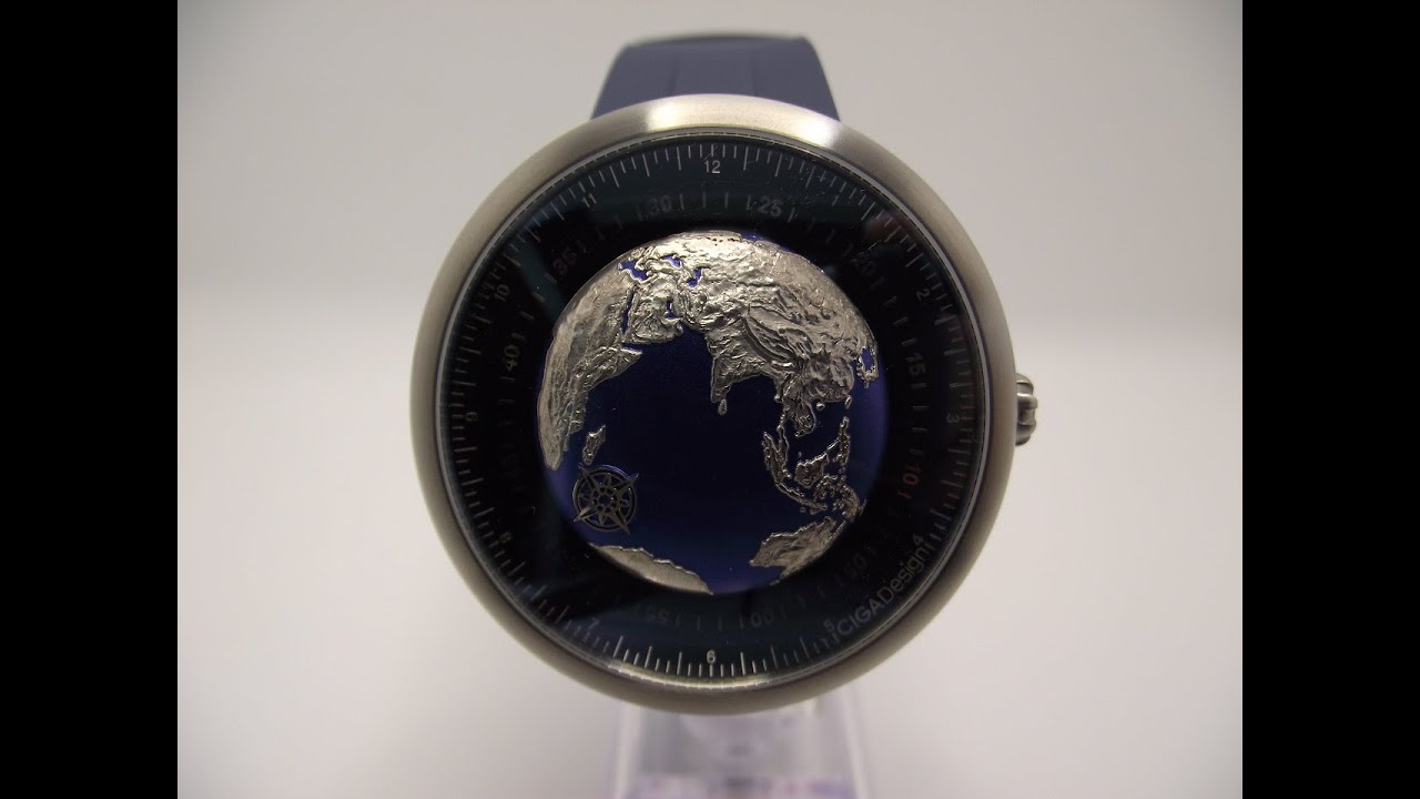 CIGA Design Blue Planet 4K Watch Review - YouTube