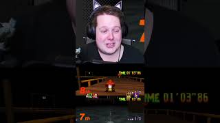 We SUCK at Banshee Boardwalk in Mario Kart 64! 👻 #gaming #mariokart #nintendo