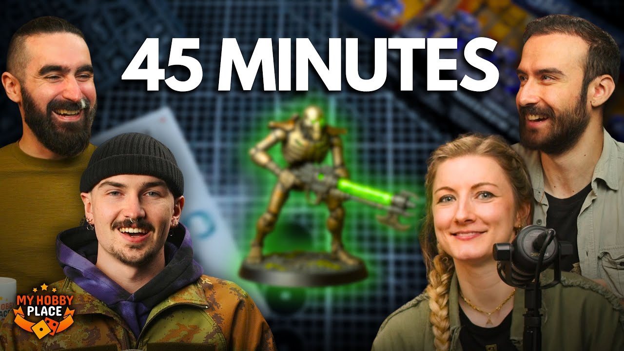 💀 PEINDRE UN NÉCRON EN 45 MINUTES ? ft.