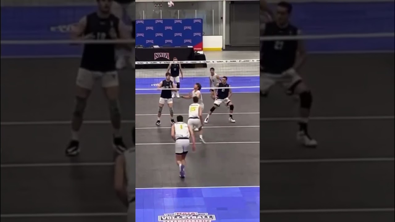 Lefty middle bounce 🤯🏐🤯