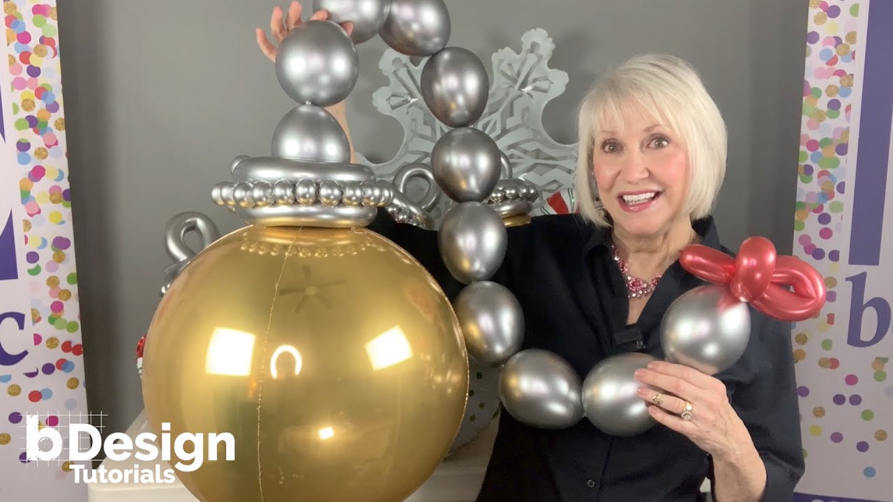 bDesign Tutorial: Giant Globe Ornaments with Reflex Accents