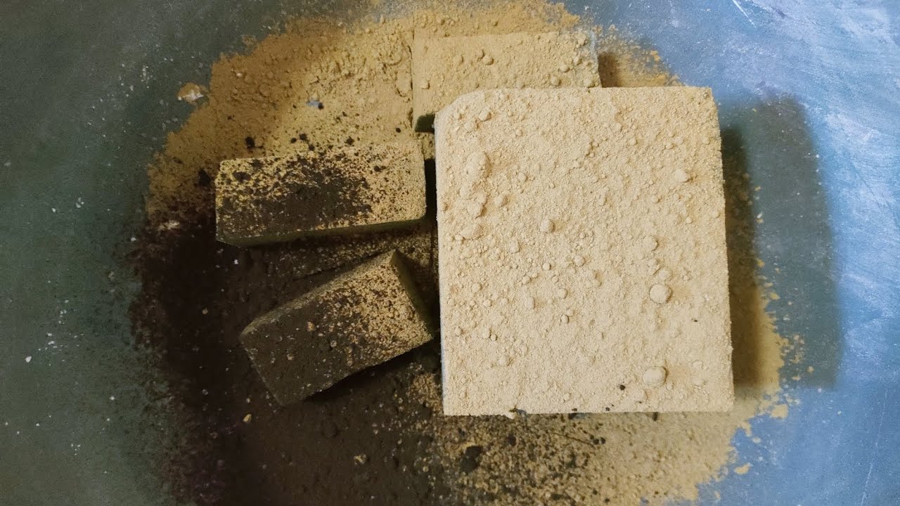 ASMR Unsoaked Floral Foam Grid Crush