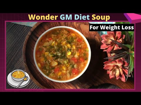 Wonder Soup Recipe | Healthy Quick Easy Vegetarian Soup For Weight Loss | GM Dinner to Lose Weight