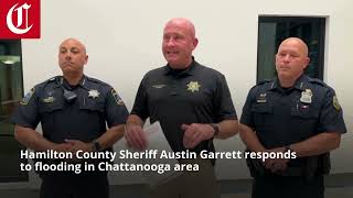 Hamilton County Sheriff Austin Garrett responds to flooding in Chattanooga area
Hamilton County Sheriff Austin Garrett responds to flooding in Chattanooga area Hamilton County Sheriff Austin Garrett responds to flooding in Chattanooga area