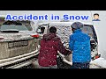 Stuck in Heavy Snowfall After Accident || Himachal || Manali trip || Ajju0008