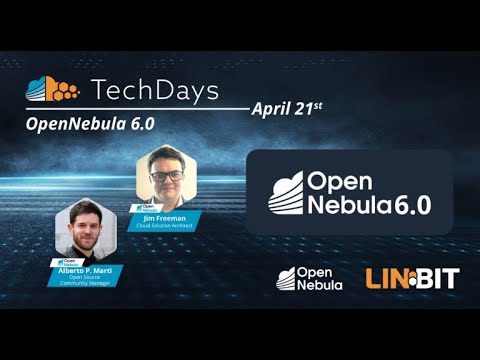 LINBIT & OpenNebula TechDays webinar 4: OpenNebula 6.0