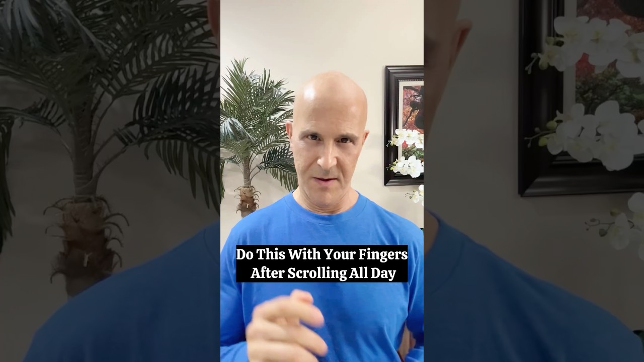 Do This With Your Fingers After Scrolling All Day!  #drmandell #health #healing #fingers