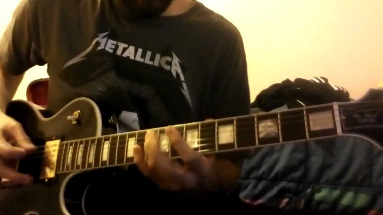 Metallica Disposable Heroes (James Hetfiled Guitar) YouTube