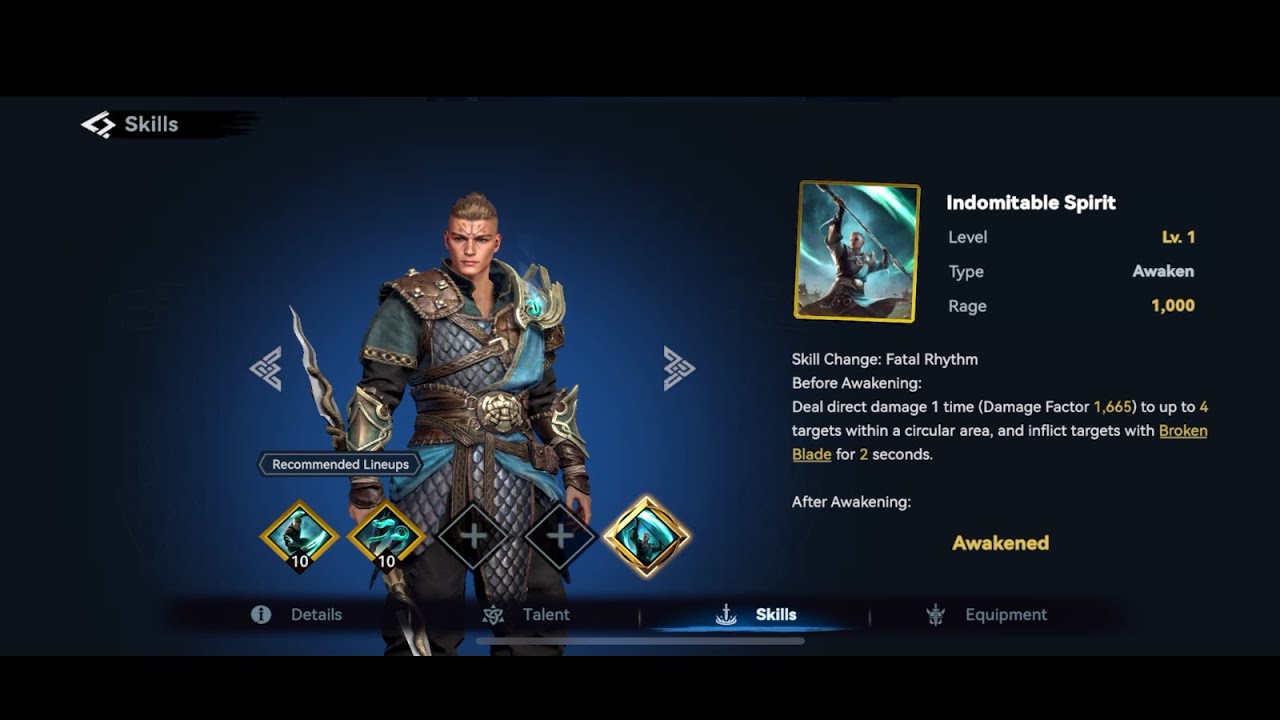⚔️ VIKING RISE ⚔️ : : AWAKEN HERO LEGENDARY ⚔️ ROLFE ⚔️ 😍 - YouTube