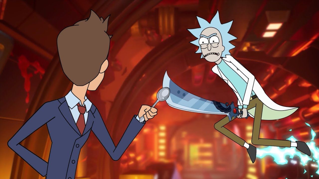 “DEATH BATTLE: Rick Sanchez vs The Doctor” but it’s only the fight ...