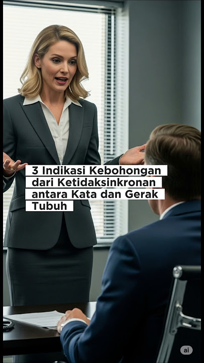 Jangan Tertipu Wajah Ramah! Ilmu Membaca Bahasa Tubuh Sebenarnya! |Mengetahui Kebohongan dari Kata