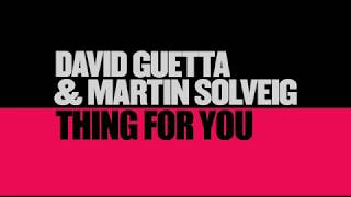 #ThingForYou #NewSingle #NewSingles David Guetta & Martin Solveig - Thing For You (Audio)LYRICS