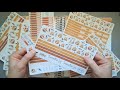 New Release! Budget Sticker! | Fall Theme| Mock Budget Set Up | VanLilys Stickers