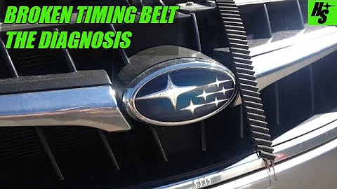 Outback Broken Timing Belt #1 Diagnosis - How To